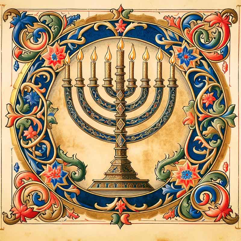 Menorah-medieval-illumination