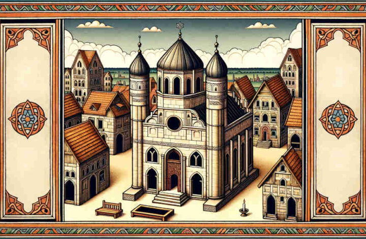 The synagogue illustration