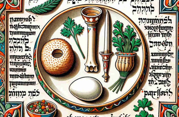 the Seder plate