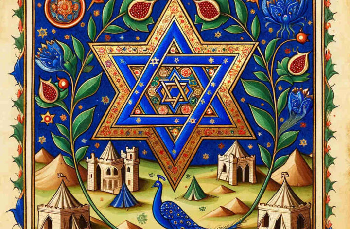 the Star of David at the center