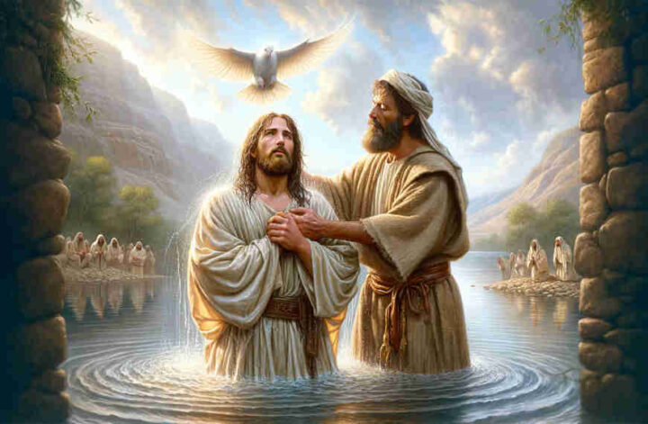 the baptism of Jesus realistic